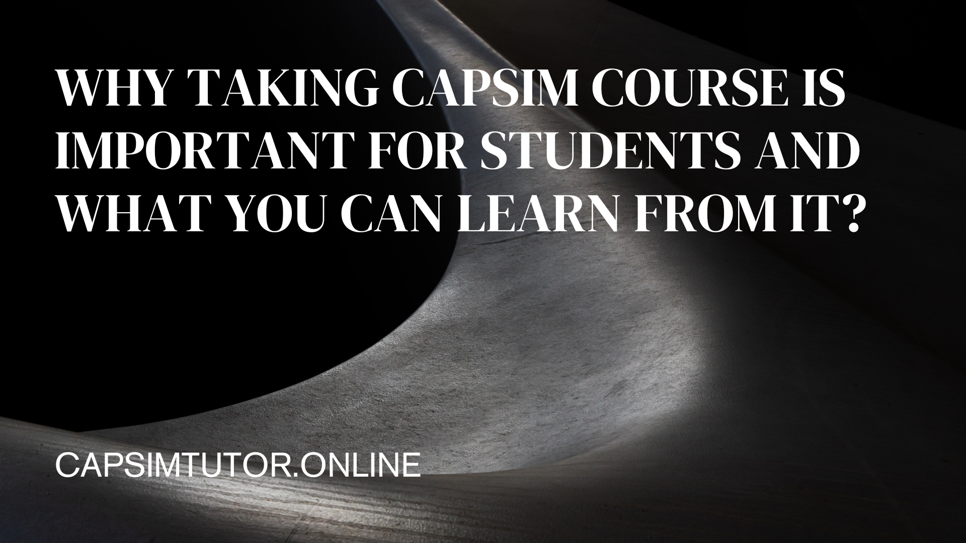 Why Taking Capsim Course is Important for Students and What You Can Learn From It?